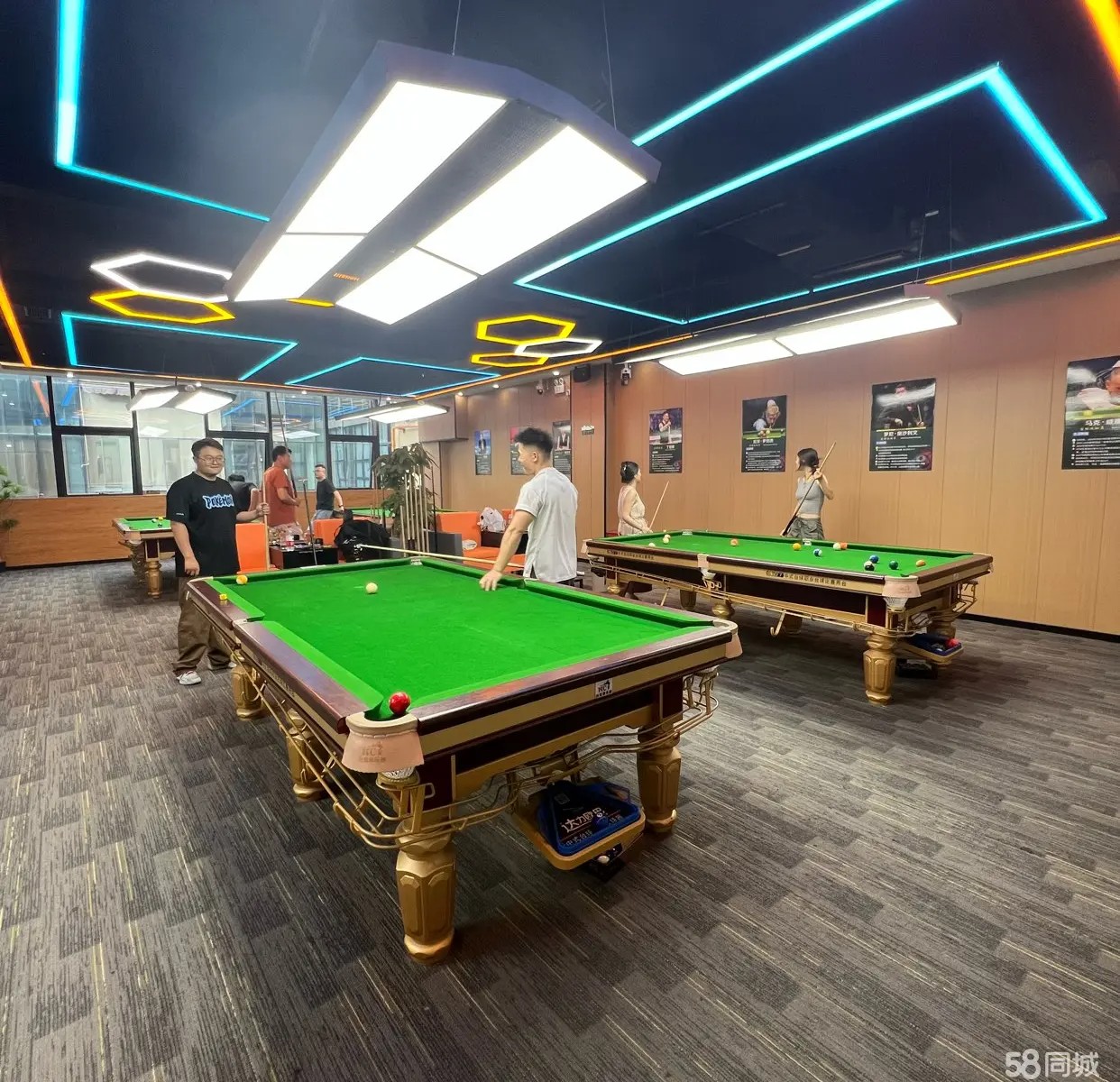 (转让)新蒲林达阳光(中)台球俱乐部